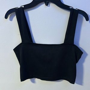Tank top black, H&M